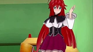 Rias Gremory's Subtle Plea for Sex in HS DXD NTR