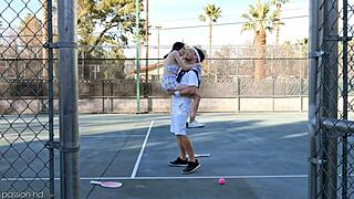 Skinny Brunette Selina Imai Takes Monster Cock Facial