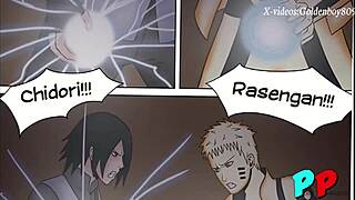 I’m obsessed with Sasuke fucking Hinata in this Naruto porn parody!