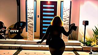 Thick Latina Scarlett Cakez flown out to LA for a hot shoot