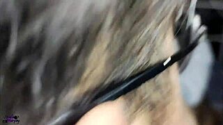 amiga de la universidad se la follan, ella tiene un novio