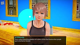 my new family plays homemade game with small tits