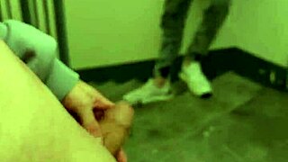 I Saw A Guy Jerking Off And Decided To Join In And Give Him A Blowjob