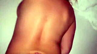 Huge Cock Teases Creamy Tits In Restroom Then Pounds