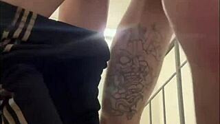 I Saw A Guy Jerking Off And Decided To Join In And Give Him A Blowjob