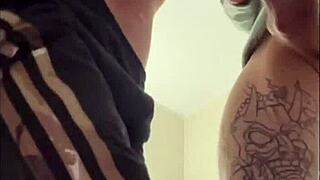 I Saw A Guy Jerking Off And Decided To Join In And Give Him A Blowjob