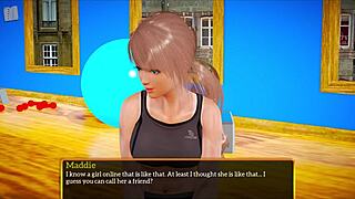 my new family plays homemade game with small tits