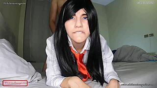 Virgin student says, 'I'm ready for my sex debut with a black monster cock.'