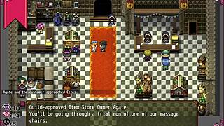 Cadeira de Massagem Faz Bruxinha Chorar - Ceres and the Contract Guild - Jogo Hentai - Parte 4