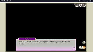 What happens on the mist train with girls and messina?