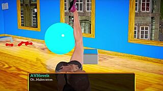 my new family plays homemade game with small tits