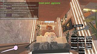 Blonde rides big black cock in doggystyle