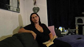 step-mommy, why you teasin’ your naughty boy today?