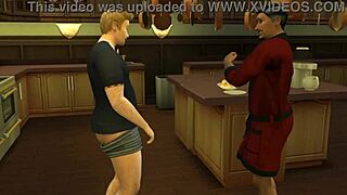 Gareth Williams Fucks Father-In-Law In Mmf Threesome