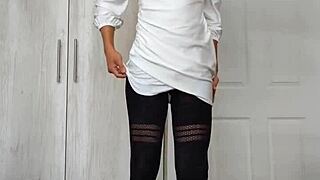 Sofia Natalia Puts On Condom And Cums Inside Colin Until Legs Tremble In Orgasm