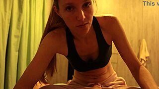 Blowjob and Cum on Face Scene