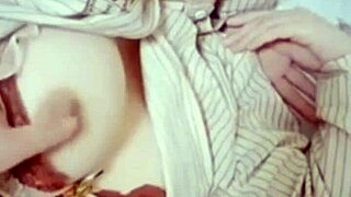 Man, this sexy student Qing Teng babe is rare, bent over with wet pussy dripping during doggystyle!