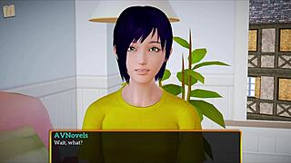 blonde with big tits and ass plays homemade game