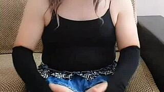 Sexy transsexual goddess loves big cocks and anal