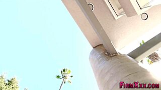 Babe gets ass fucked for monster cock cumshot