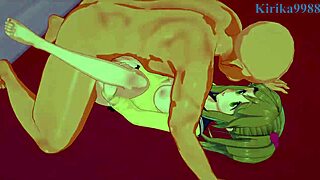 Nadeshiko and Aoi feel intense pleasure with old man in laid-back camp hentai