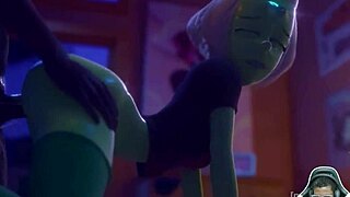 Big Breast Tina in 69 with Widowmaker for Table Fucking