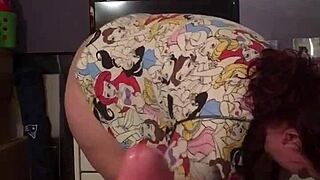 Damn! Side chick takes it hard!