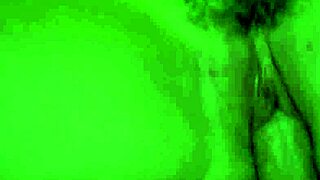 Copying porn moves with stepdad in wild doggy POV session?