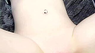 I watch this amateur get machine fucked in pov