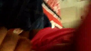 the big bbw girl eagerly sucks my monster cock