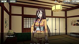 Hinata's step sister Hanabi Hyuga, 18yo virgin, craves hard ass and pussy action in Naruto hentai game! 🔥💦