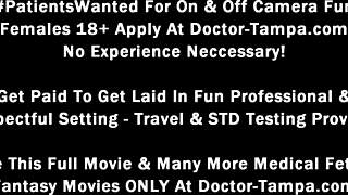 Clov as Doctor Tampa examines teen Destiny Santos for cash in Florida corruption scandal.