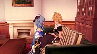 bell ganyu genshin impact hentai