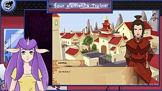 Azula Showers in Avatar Part 21