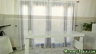 Slut Delivers Intense Handjob To Client