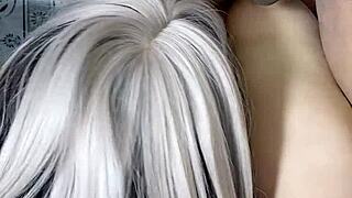 My Lesbian Girlfriend Tries Cock First Time