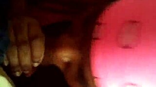 the big bbw girl eagerly sucks my monster cock