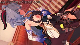bell ganyu genshin impact hentai