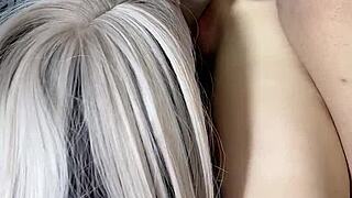 My Lesbian Girlfriend Tries Cock First Time