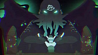 She got fucked by Kathulu and Ella Finale in a wild threesome. 😈