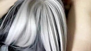 My Lesbian Girlfriend Tries Cock First Time