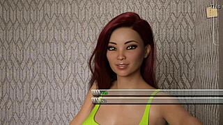 leap of faith unfolds in this homemade anime erotic adventure