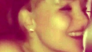 Feel the passion as two horny British guys ravish a hot Polish prostitute in England!