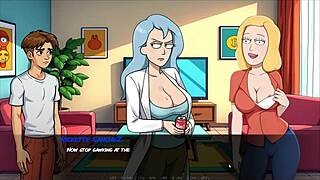 yo, check this portal porn demoniums parody hentai game, Beth as sexbot in ep 2