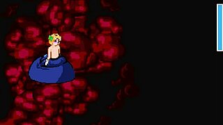 Kuromaru battles DQ5 in this intense hentai sex encounter with cumshots.