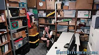 In high definition, gay teen gets caught after hardcore anal and facial