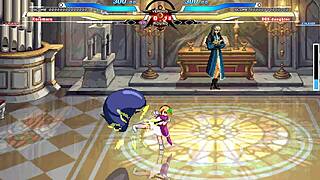 Kuromaru battles DQ5 in this intense hentai sex encounter with cumshots.