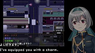 Kunugi-chan's life crashes in garage crossdressing game with machine subtitles