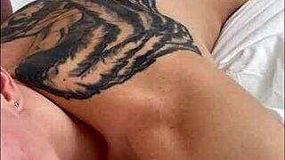 he fucked me hard in the ass before bed