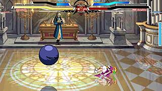 Kuromaru battles DQ5 in this intense hentai sex encounter with cumshots.